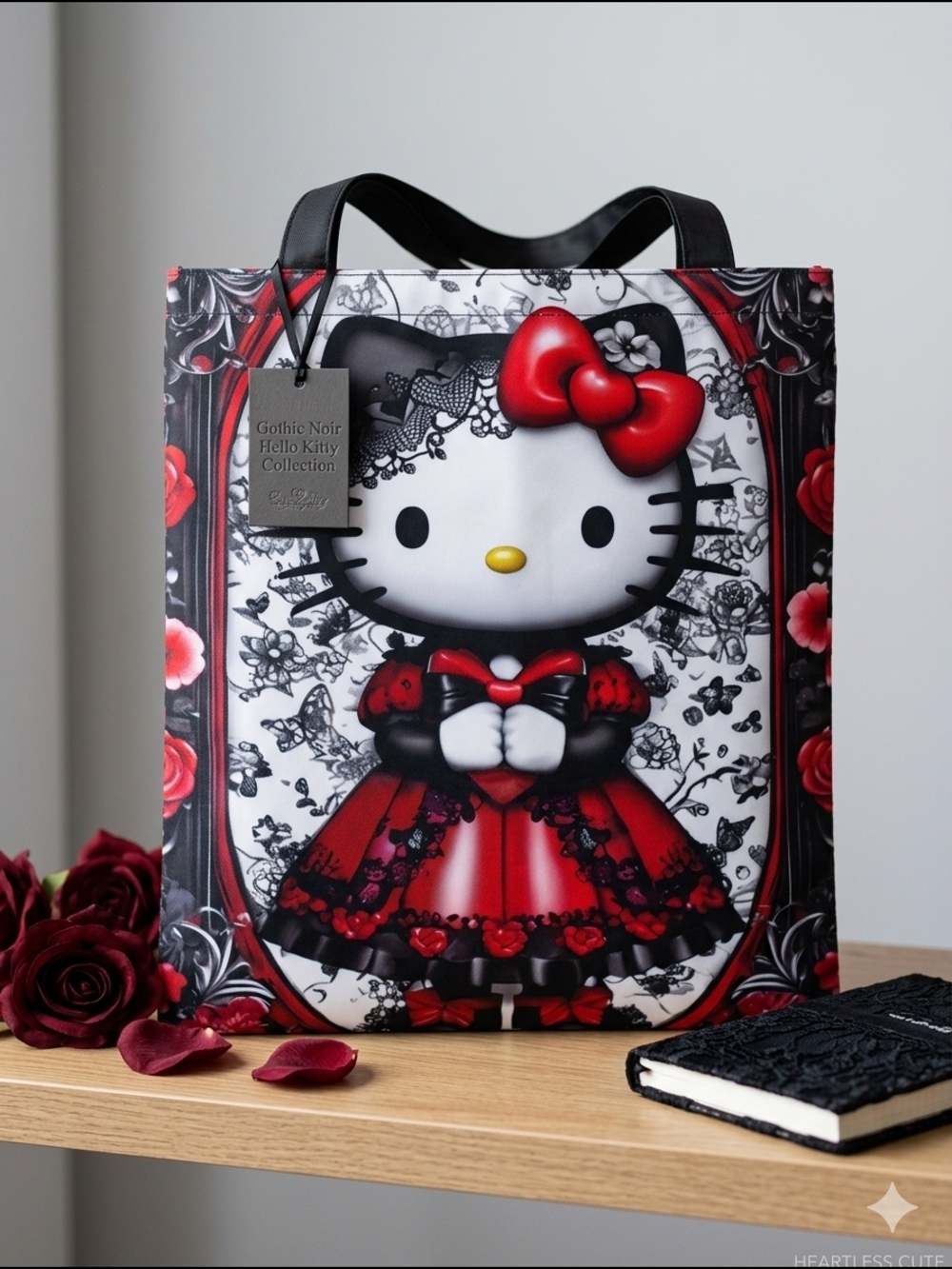 Hello Kitty Gothic Tote - Picture 2 of 3